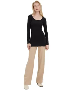 Vero Moda Longshirt Maxi Soft aus schwarzer Bio-Baumwolle