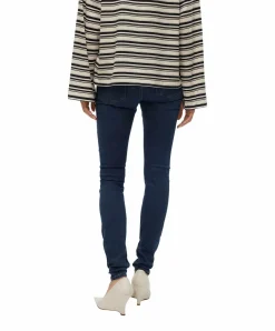 Vero Moda Lux Jeans in Dunkelblau mit schmalem Schnitt