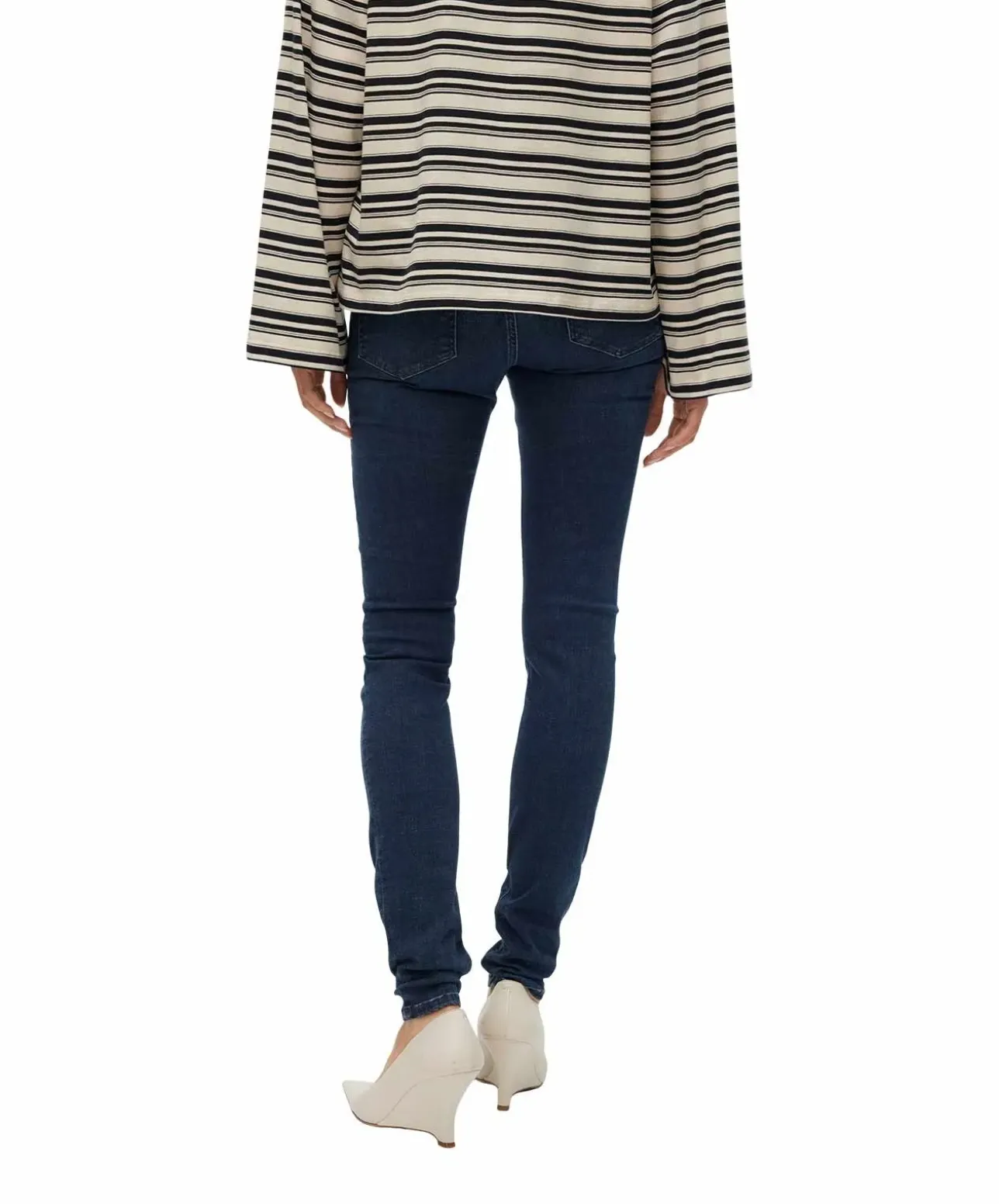 Vero Moda Lux Jeans in Dunkelblau mit schmalem Schnitt
