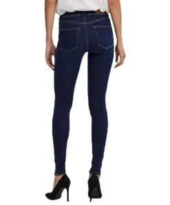 Vero Moda Lux Jeans Slim Fit in Dark Blue Färbung