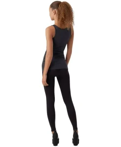 Vero Moda Maxi - Dunkelgraues Langes Trägershirt aus Jersey