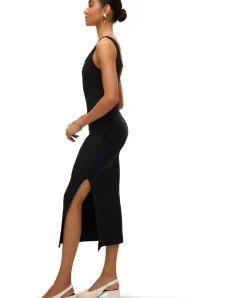 Vero Moda Maxikleid in Schwarz mit femininer Silhouette