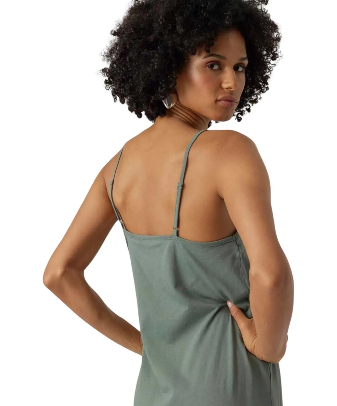 Vero Moda Maxikleid Luna in Laurel Wreath