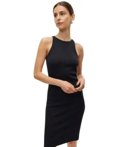 Vero Moda Midikleid Chloe in Schwarz
