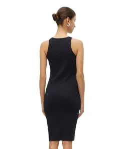 Vero Moda Midikleid Chloe in Schwarz