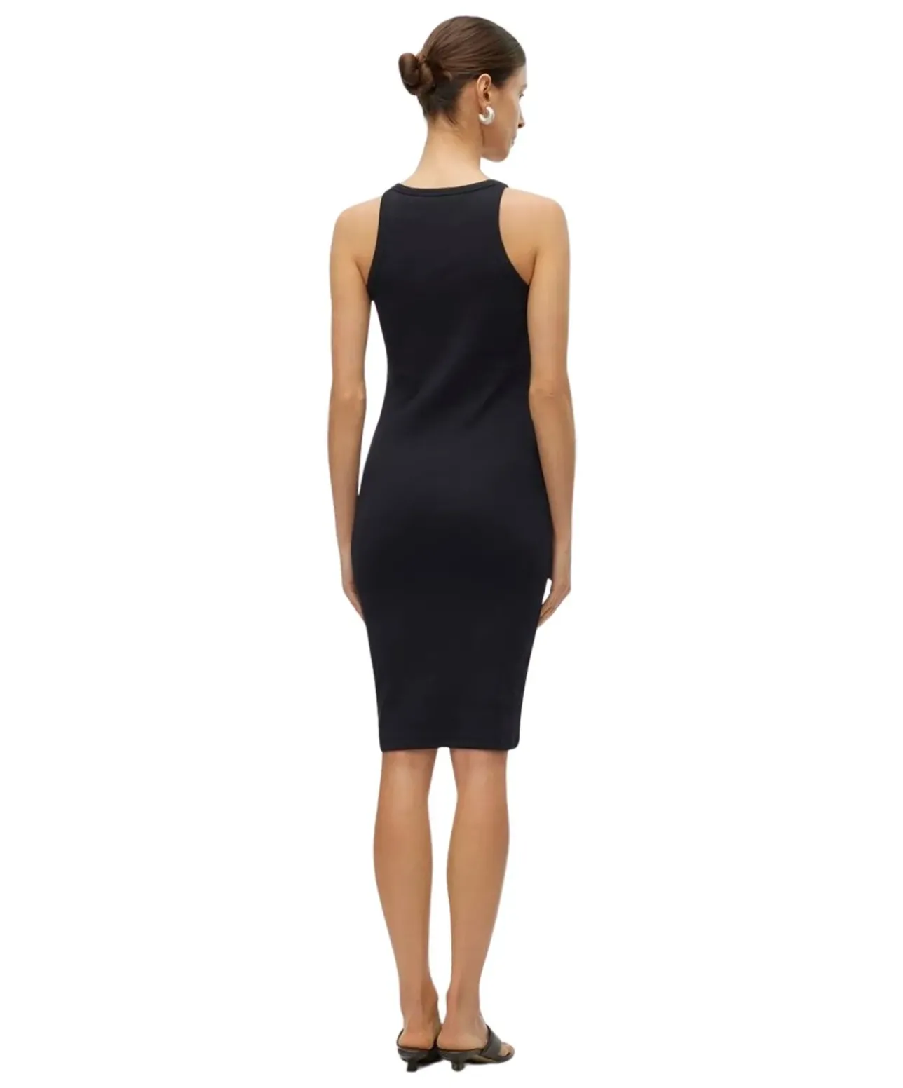 Vero Moda Midikleid Chloe in Schwarz
