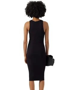 Vero Moda Neckholder Kleid Roma in Schwarz