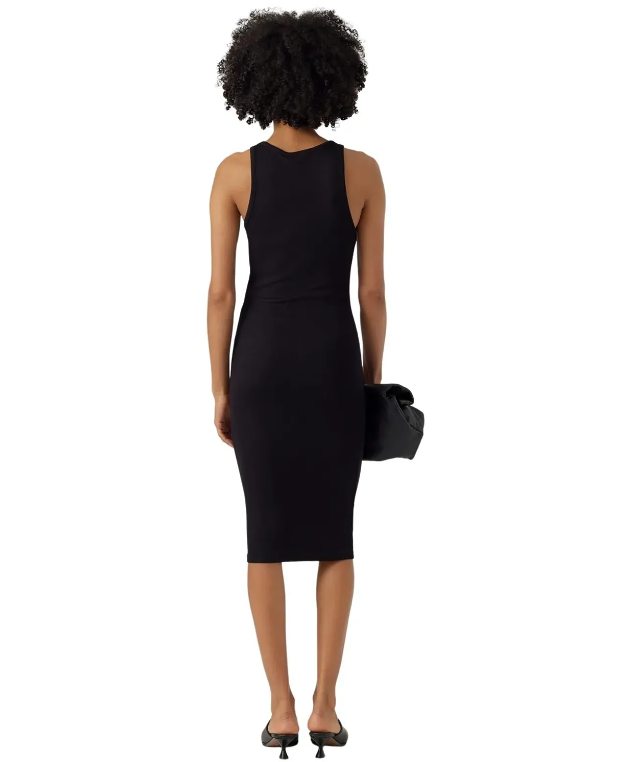 Vero Moda Neckholder Kleid Roma in Schwarz