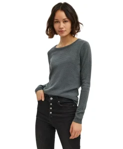 Vero Moda Pullover Care in Balsam Green