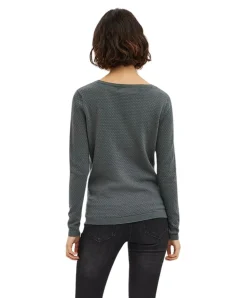 Vero Moda Pullover Care in Balsam Green