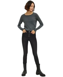 Vero Moda Pullover Care in Balsam Green