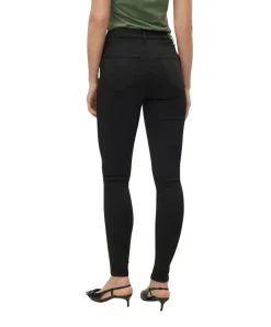 Vero Moda Push-Up-Jeans Seven aus schwarzen Denim
