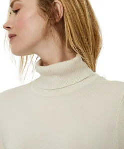 Vero Moda Rollkragenpullover Glory in beigen Birch