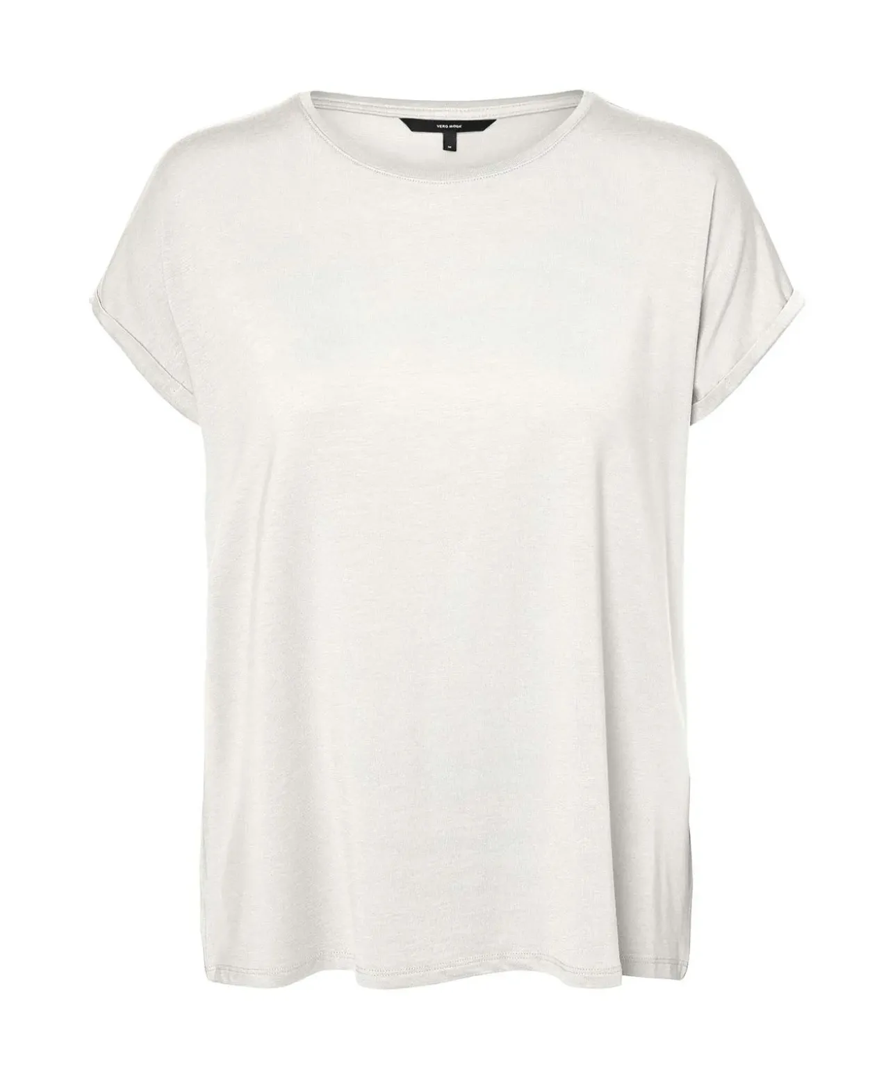 Vero Moda Rundhalsshirt AVA mit Kurzarm in weiß