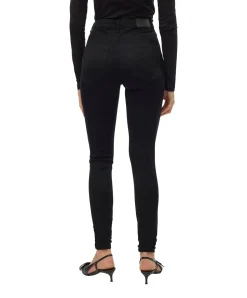 Vero Moda schwarze High Waist Jeans Sophia im Skinny Fit