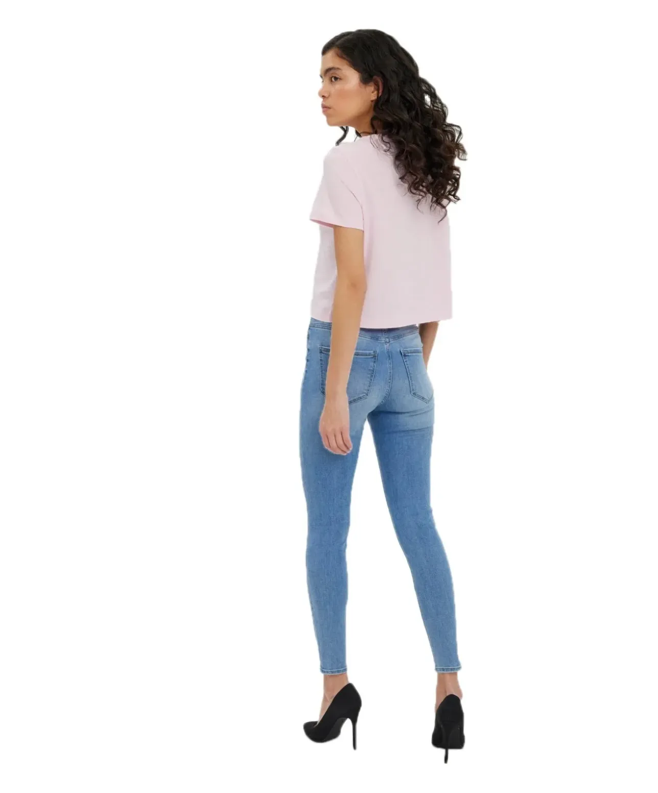 Vero Moda Sophia High Waist Jeans Skinny in Light-Used