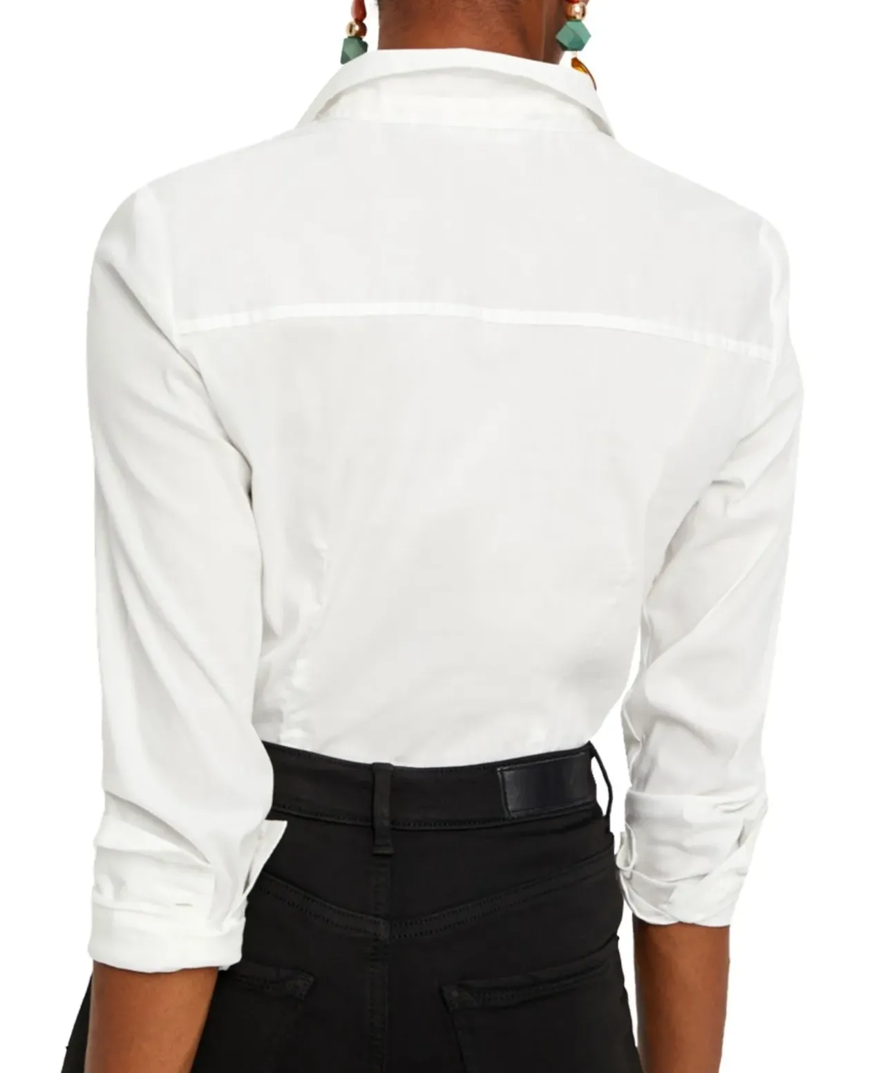 Vero Moda Sophia Jeans in Schwarz mit hoher Taille