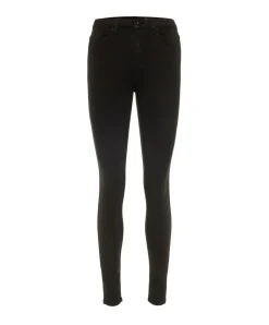 Vero Moda Sophia Jeans in Schwarz mit hoher Taille