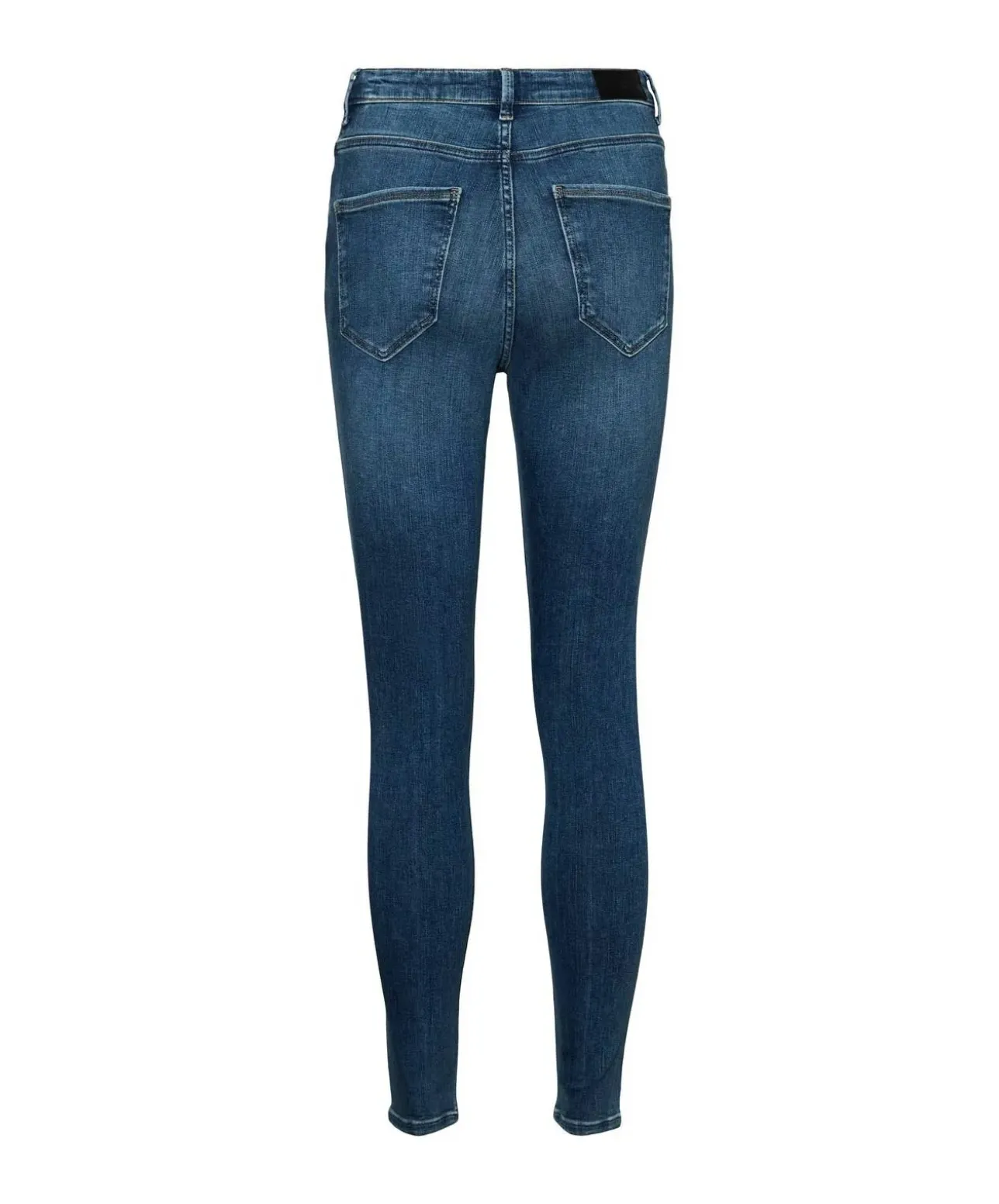 Vero Moda Sophia Jeans mit hoher Taille in blauer Waschung