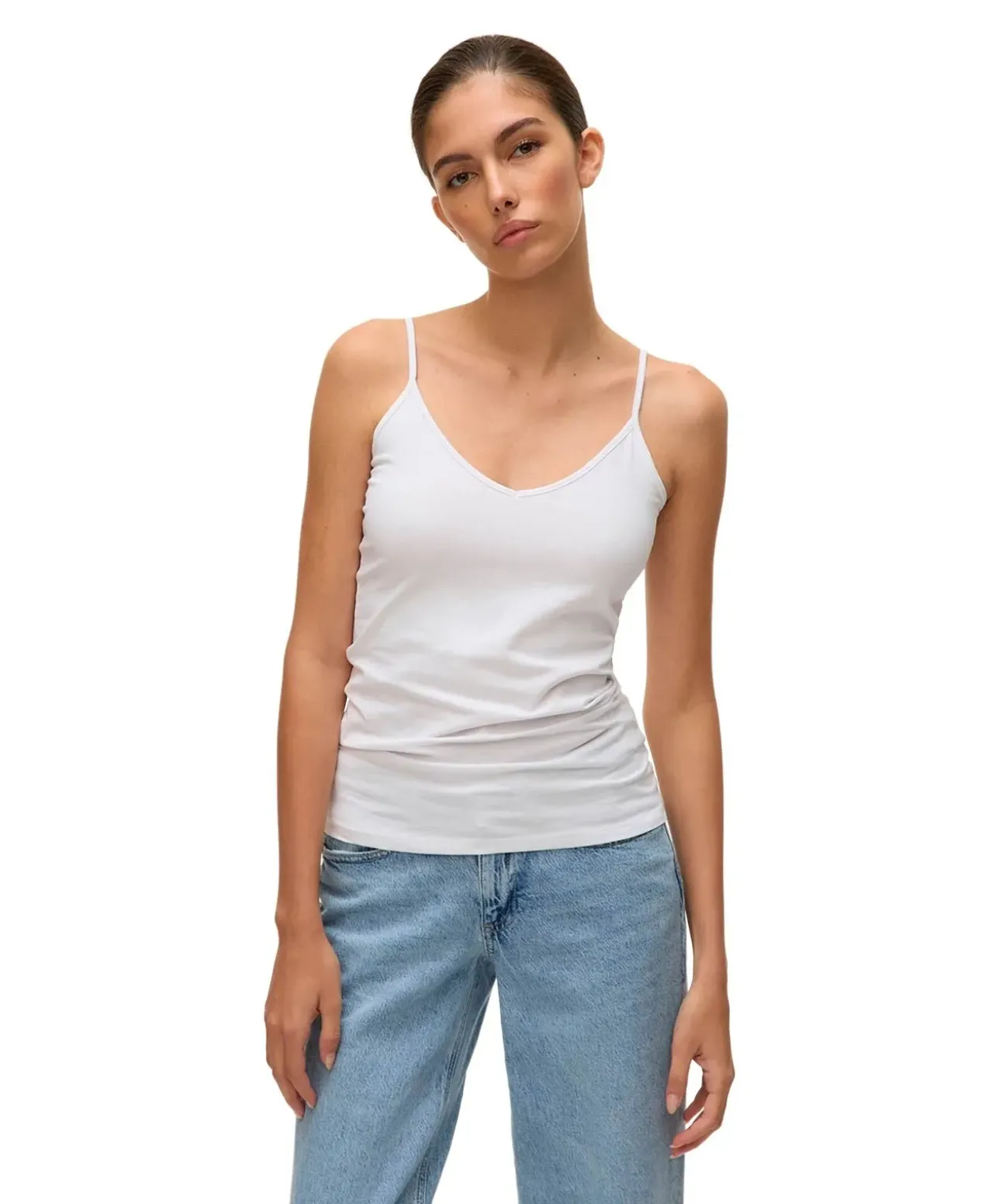 Vero Moda Spagetti Top in Weiß