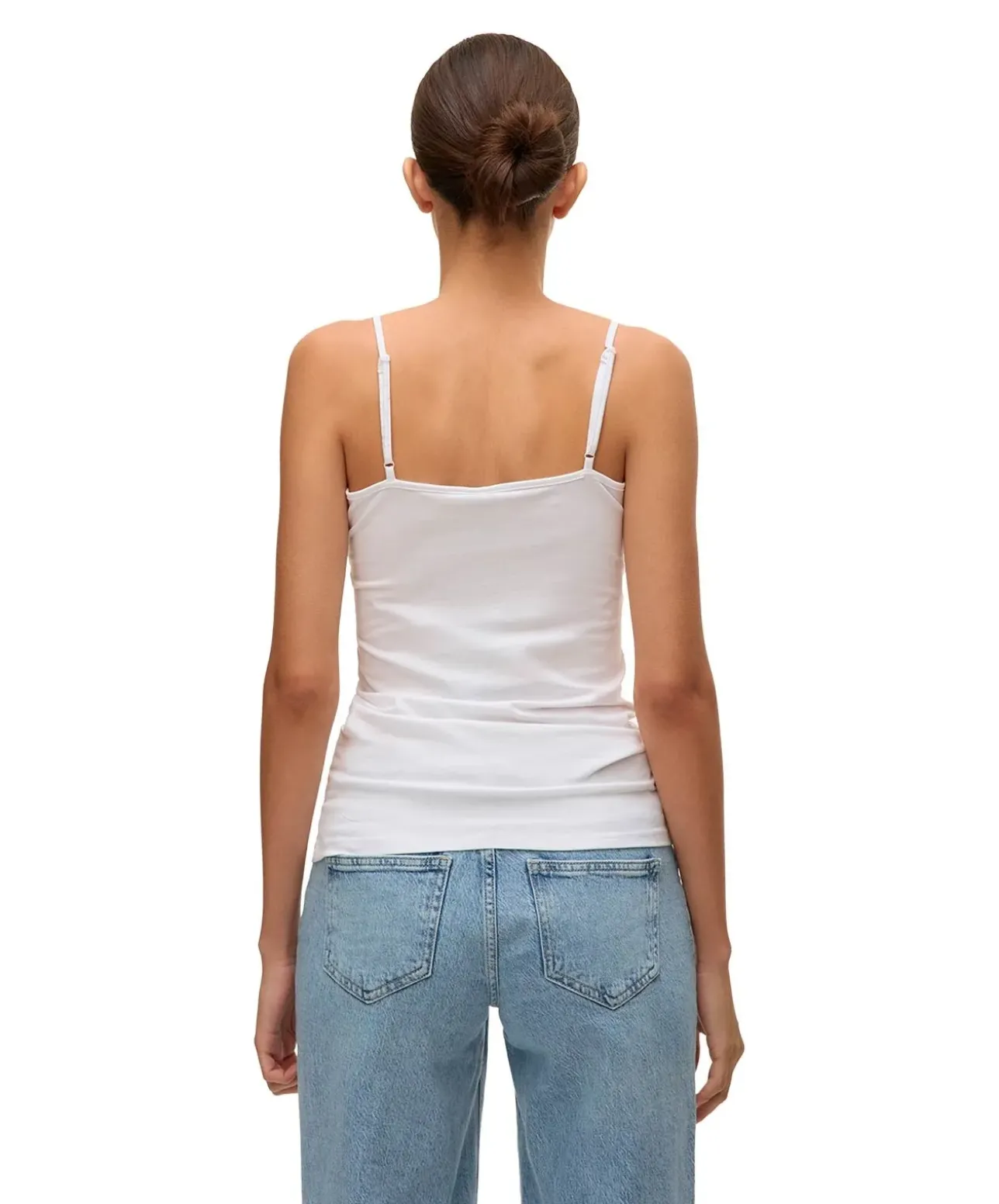 Vero Moda Spagetti Top in Weiß