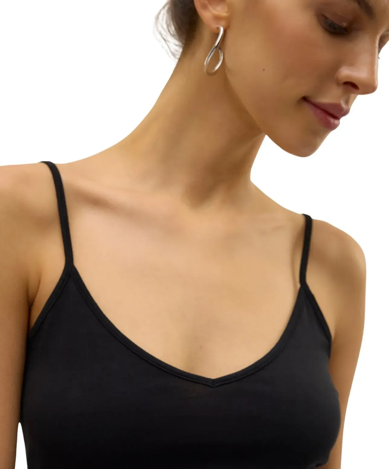 Vero Moda Spagetti Top in Schwarz