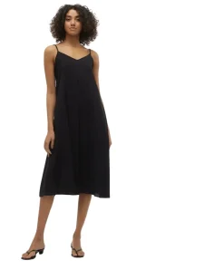 Vero Moda Spaghettikleid Josie in Schwarz