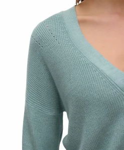 Vero Moda Strickjacke New Lexsun in Hellgrün