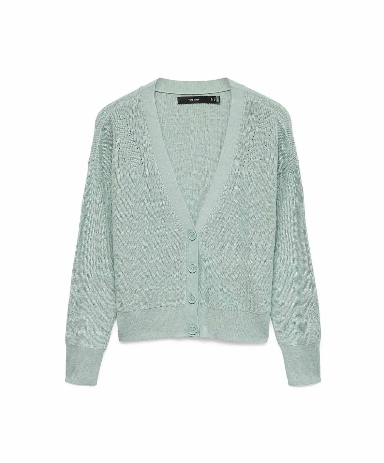 Vero Moda Strickjacke New Lexsun in Hellgrün