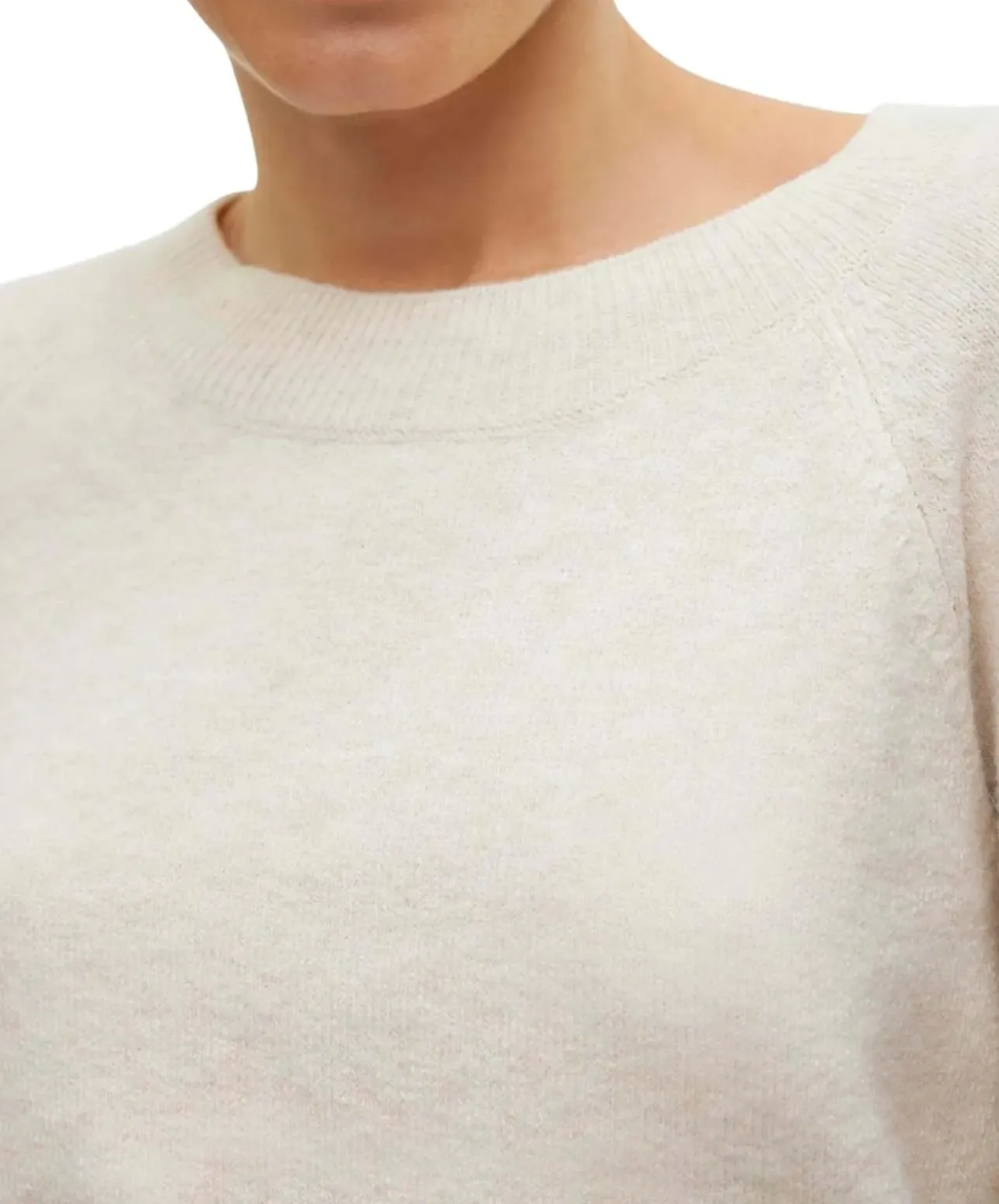 Vero Moda Strickpullover Damen Doffy mit Ripp