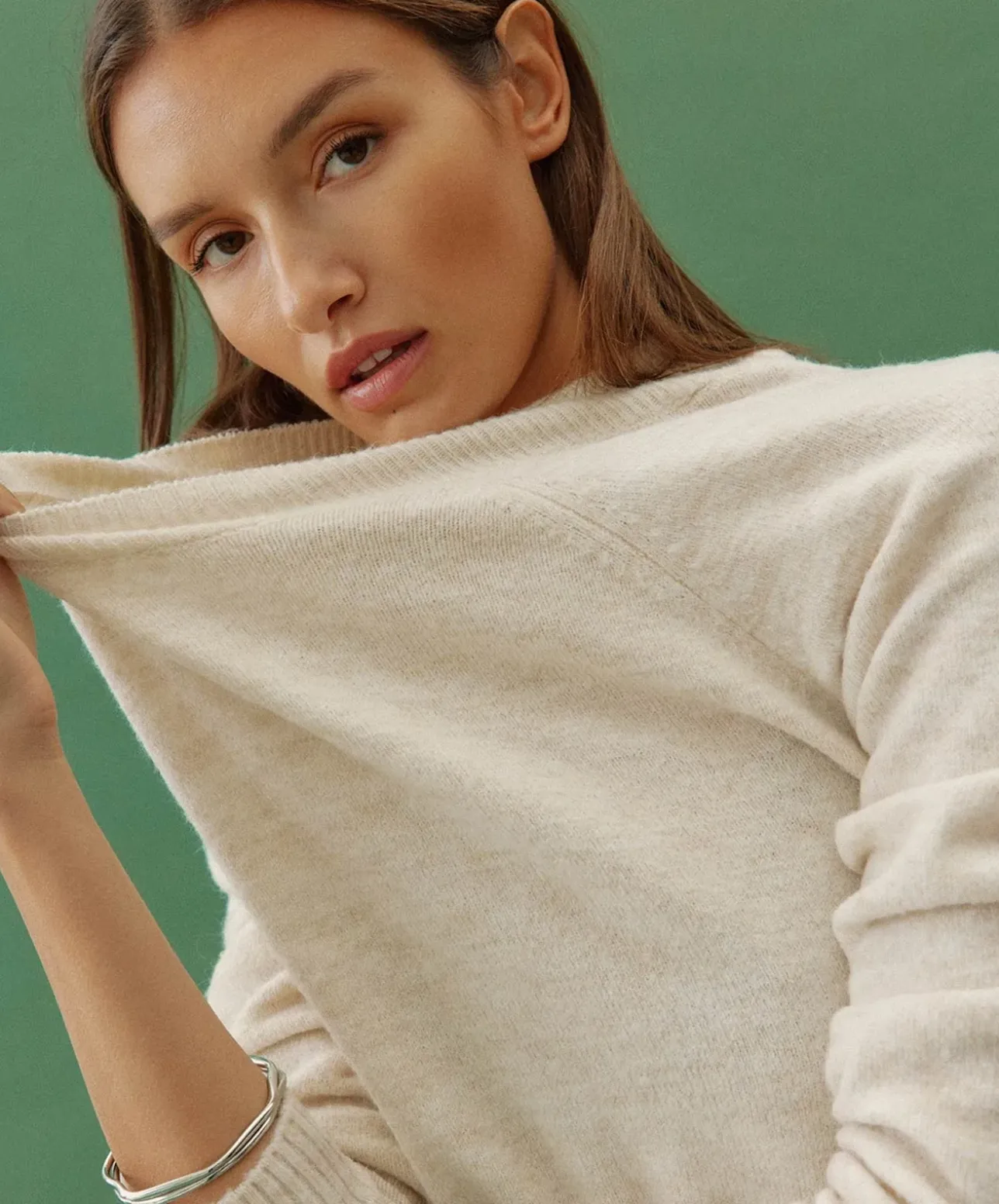 Vero Moda Strickpullover Damen Doffy mit Ripp