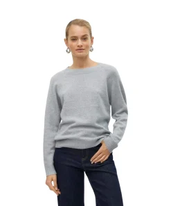 Vero Moda Strickpullover Doffy in Grau