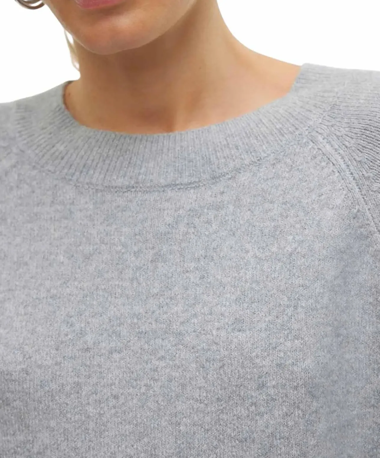 Vero Moda Strickpullover Doffy in Grau