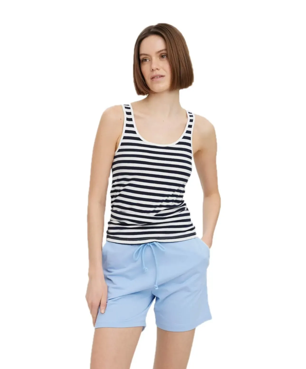 Vero Moda Tanktop Sailor Sabbi in Maritimen Look