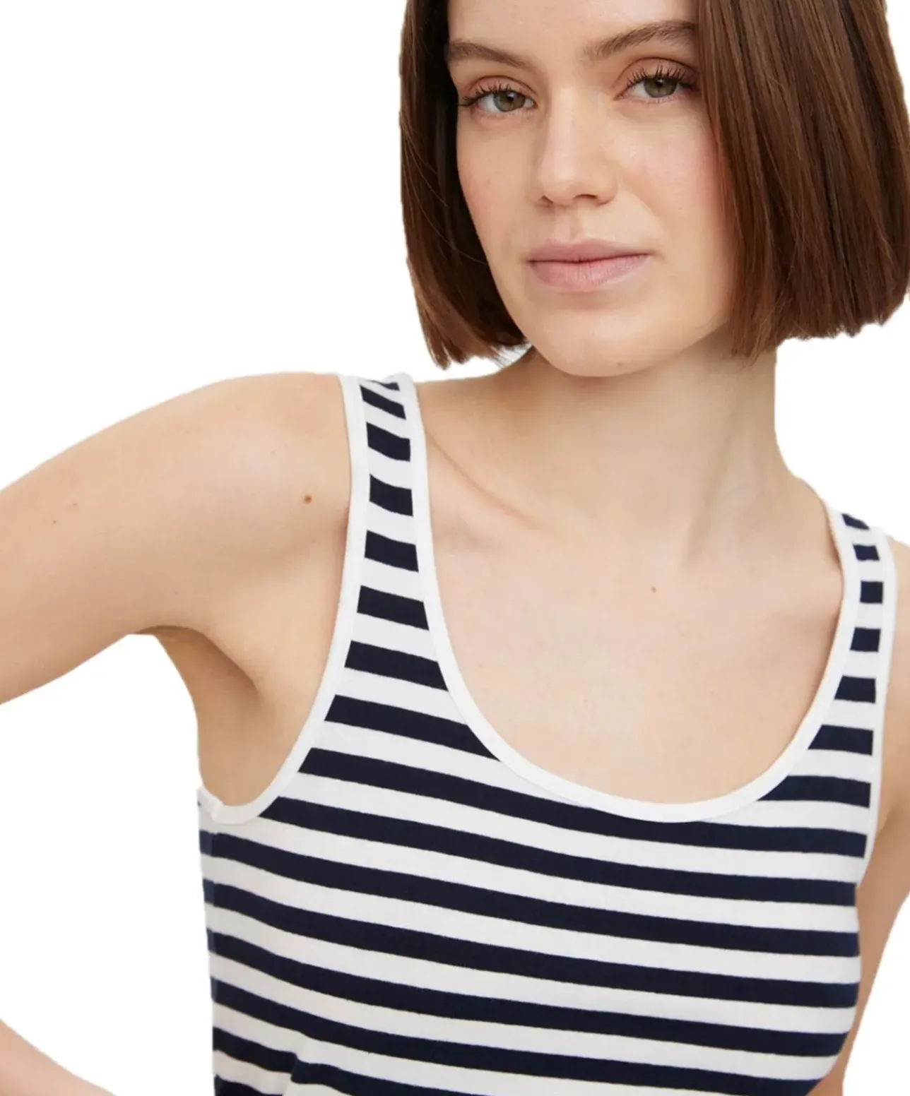 Vero Moda Tanktop Sailor Sabbi in Maritimen Look