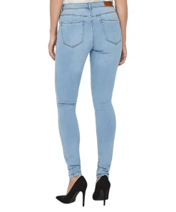 Vero Moda Tanya Jeans Skinny fit in hellblauer Waschung