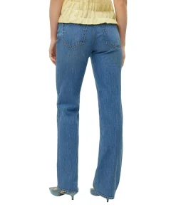 Vero Moda Tessa Jeans in Mittelblau mit Straight Fit