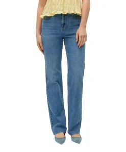 Vero Moda Tessa Jeans in Mittelblau mit Straight Fit