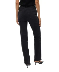 Vero Moda Tessa Jeans Straight Fit in Schwarz