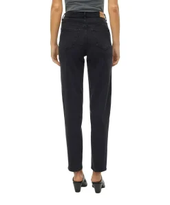 Vero Moda Tessa Mom Jeans in Dunkelgrau