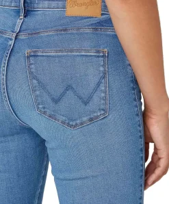 Wrangler Body Bespoke Slim fit Jeans in heller Pearl Waschung