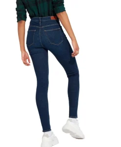 Wrangler Damen Jeans mit High Waist in Night Blue