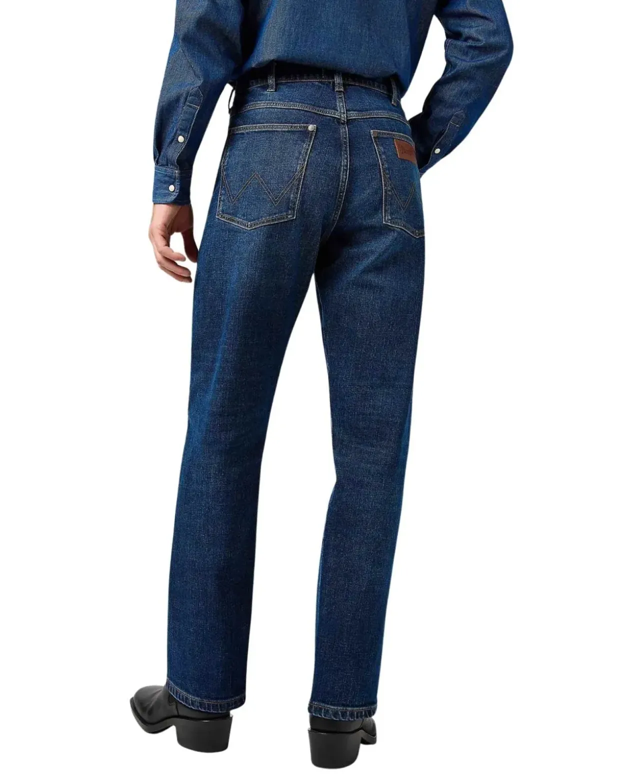 Wrangler Frontier Jeans in Meadow Haze Waschung