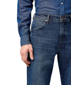 Wrangler Frontier Jeans in Meadow Haze Waschung