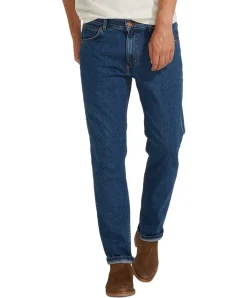 Wrangler Greensboro - Darkstone Jeans mit geradem Bein