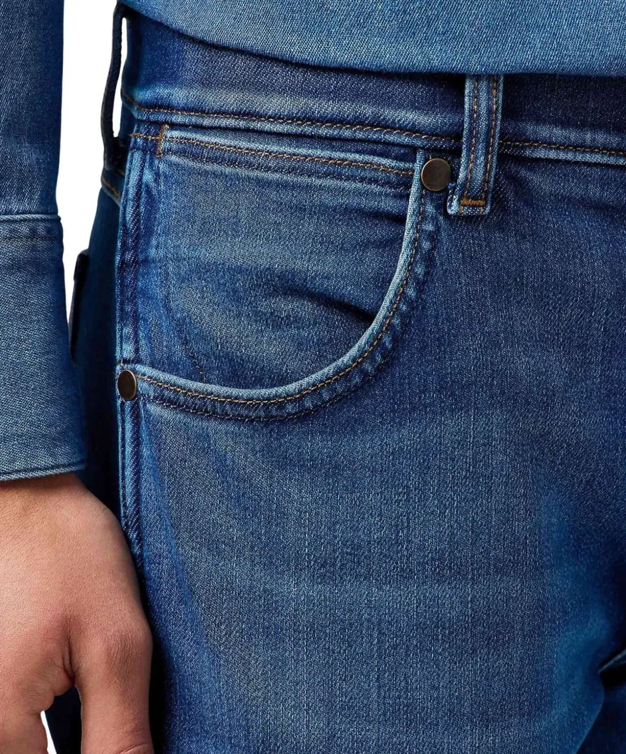 Wrangler Greensboro Jeans Straight Fit in Dandelion