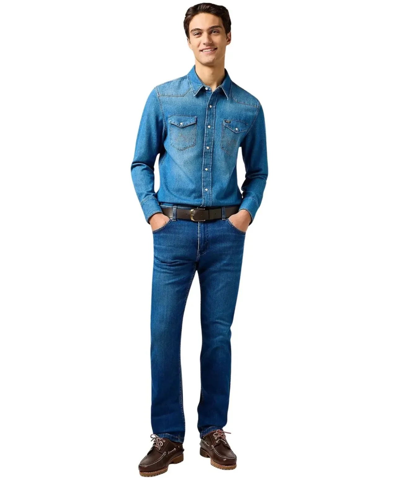 Wrangler Greensboro Jeans Straight Fit in Dandelion