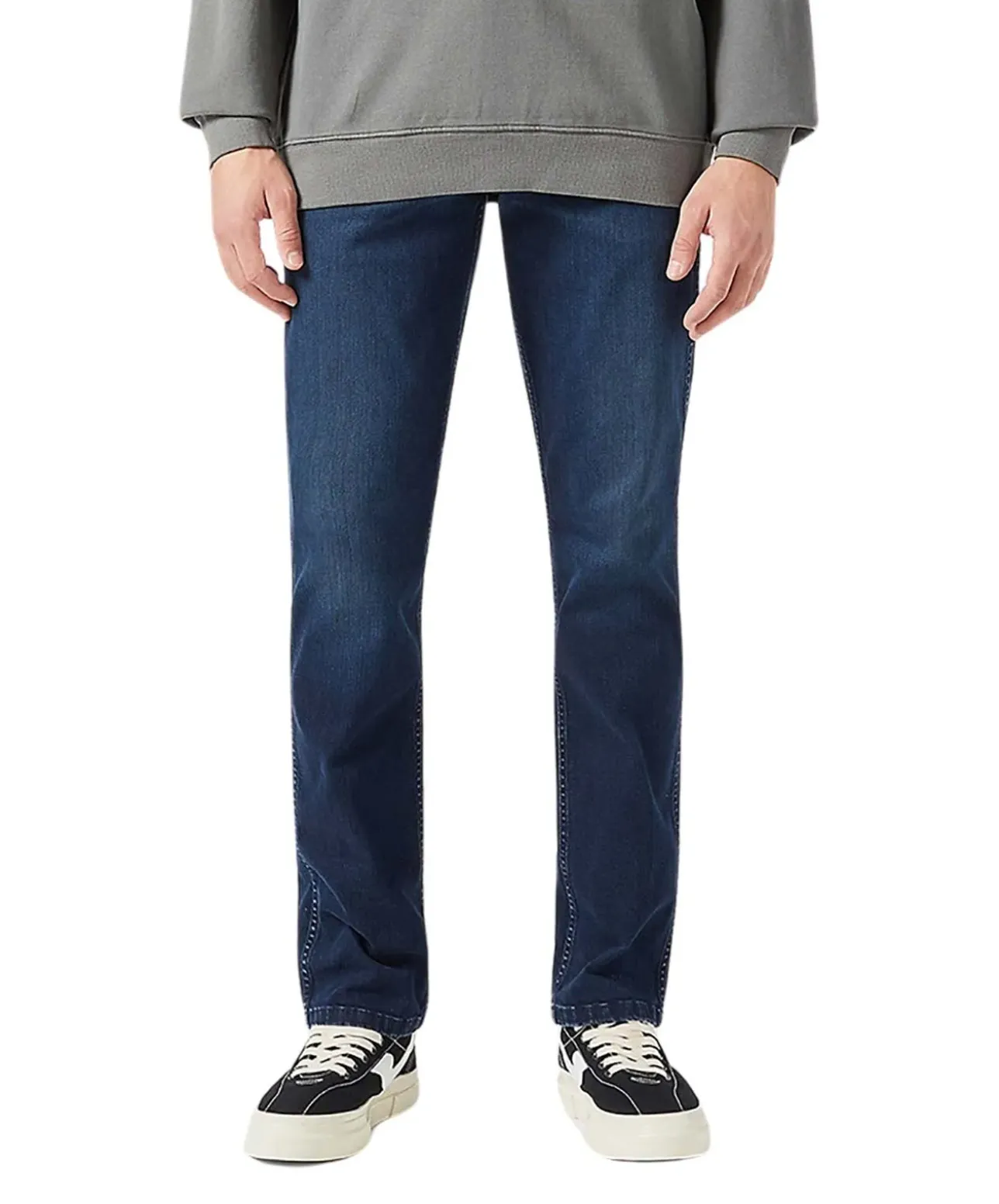 Wrangler Greensboro Jeans in dunkler Wild Horse Waschung