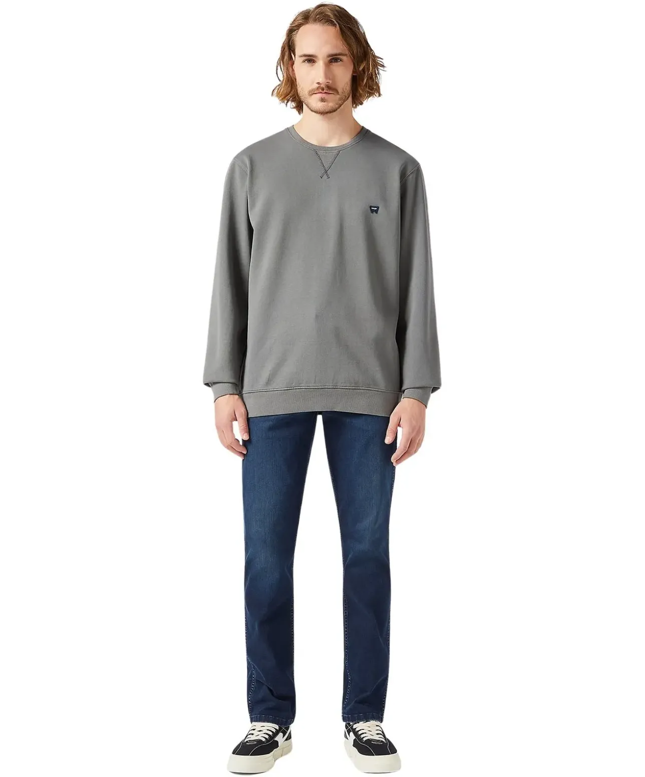 Wrangler Greensboro Jeans in dunkler Wild Horse Waschung