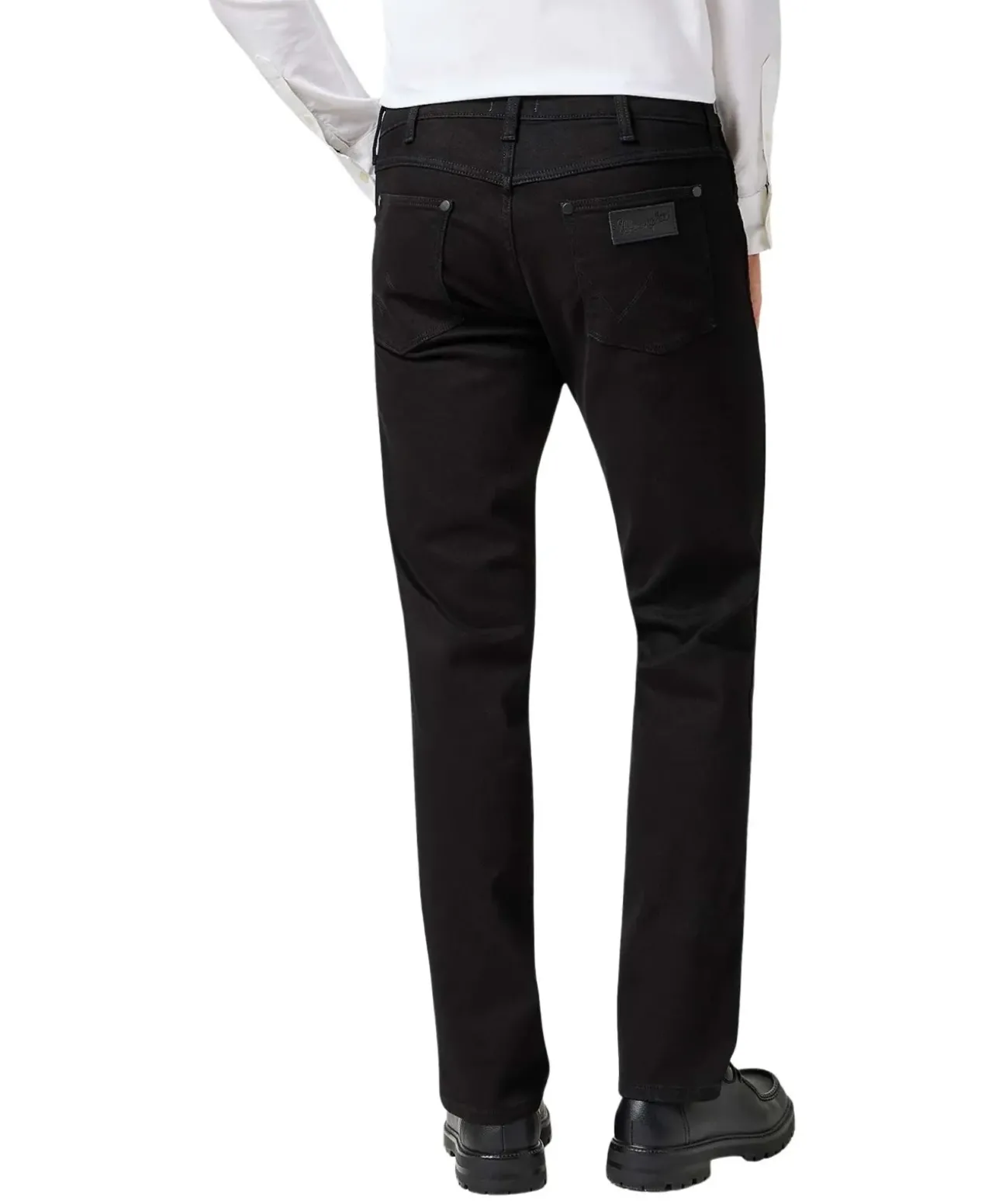 Wrangler Greensboro Jeans Regular Fit in Schwarz